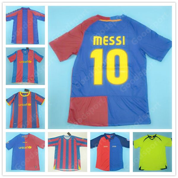 

горячая ретро 96 97 98 99 00 05 07 08 09 10 11 messi трикотажных изделий футбол xavi пике рубашка футбол ronaldinho генри иньеста eto'o rona, Black;yellow