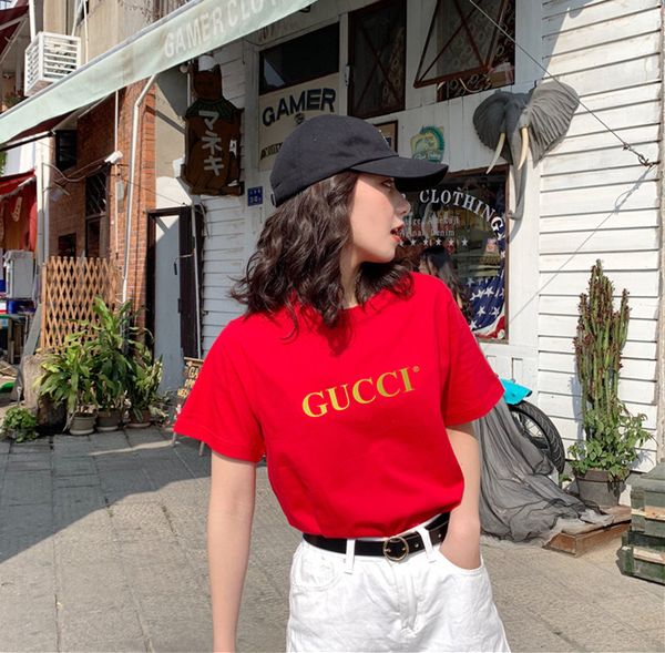 

womens t-shirt short sleeve summer ladies bow black white women designers tshirt cotton o neck loose women summer