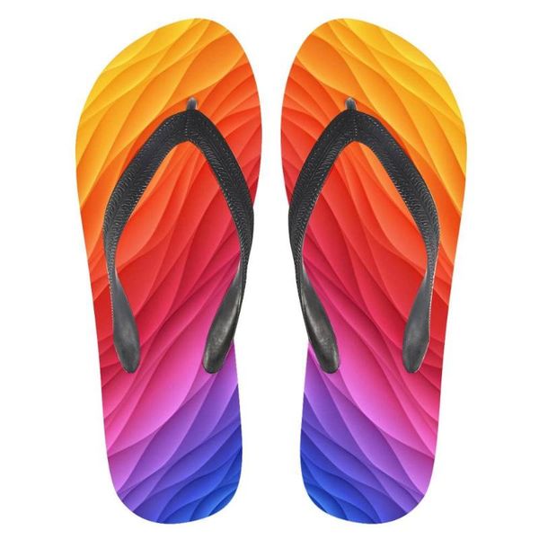 

2020 new printing stripe arrival summer men flip flops beach sandals anti-slip casual shoes