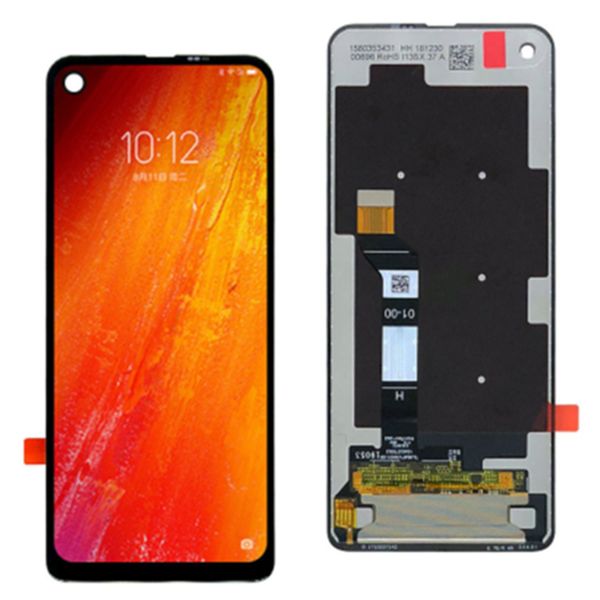 Motorola bir eylem vizyon için LCD paneller P50 XT1970 6.3 inç ekran ekran yedek parçalar yok çerçeve siyah