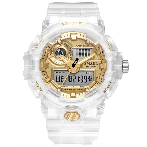 

smael smale fashion sports outdoor electronic watch waterproof multifunctional fashion men's electronic watch, Blue