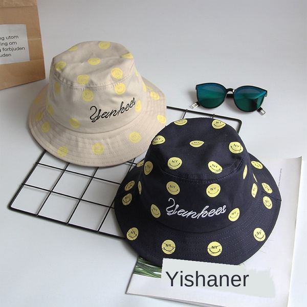 

autumn children's boys' boys' fisherman fisherman baby cap baby cap hat girls' basin hat fashionable korean version 1-2, Blue;gray