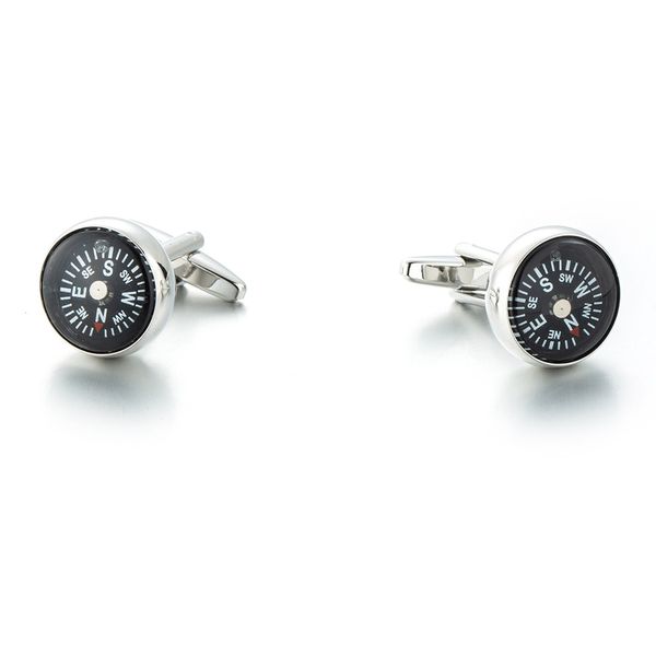 

2020 premium compass-shaped cufflinks selling french shirt cuffs dress buttons.