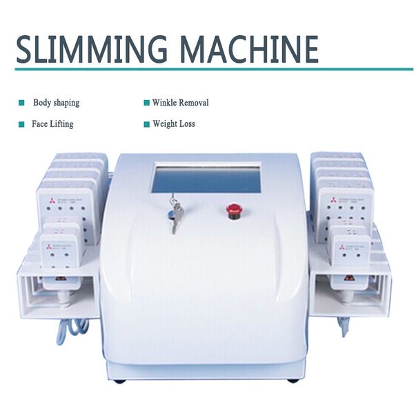 

2020 lipo laser lipolaser body slimming lipo laser face slimming portable machine 122 diodes new laser therapy