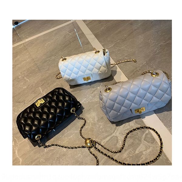 

chic xiangfeng lingge chain new 2020 all-match chain crossbody personalized single shoulder square small small square bag bag