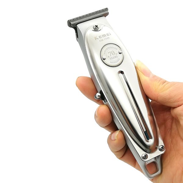 

kemei km 1949 1910 2024 professional hair clippers for barbers trimmer 0mm baldheaded t blade finish haircut machine iycfx sqtrimmer