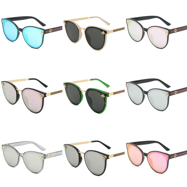 

dsgn co. large oval women sunglasses classic fashion woman sun glasses 7 color uv400#845, White;black