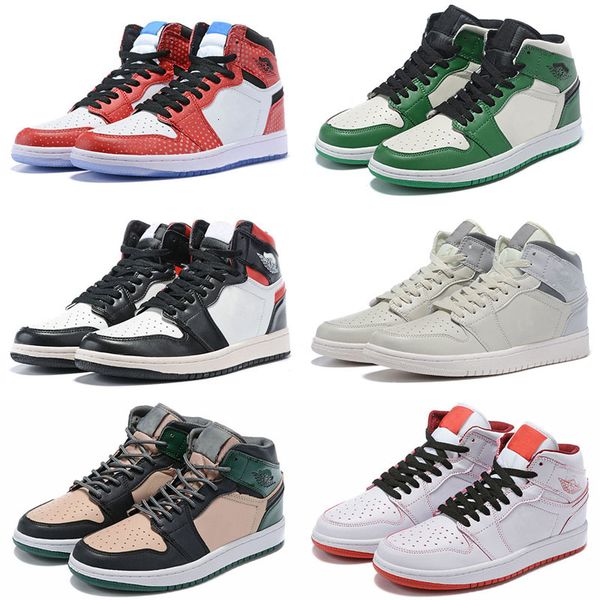 

дешевые jumpman 1 баскетбол обувь атлетика кроссовки кроссовки для детей мужчины женщины спорт на открытом воздухе факел hare игры royal pin, Black