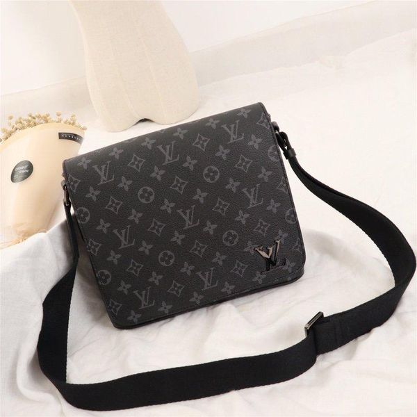

drop ship men bag leather shoulder small flap crossbody bag new arrival vintage classic shoulder bags mens messenger bag with origin box