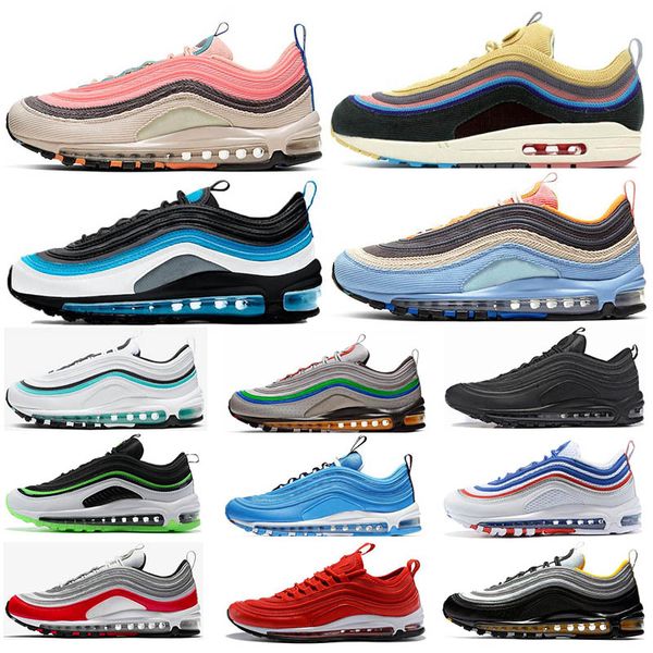 

women men running shoestriple black white volt iridescent laser london summer of love mschf x inri jesus prm red leopard sports sneakers