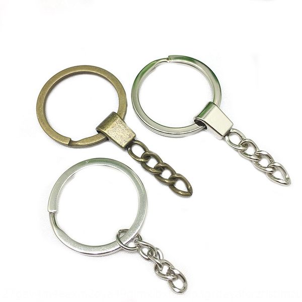 

diy key ring chain diy accessories 30mm key ring zakka handmade material, Silver