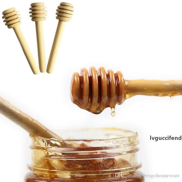 

wood honey stirrer 8cm 15cm coffee juice mixing stir stick honey long stick tea tools eco-friendly milk stir bar honey dippers bh1758 tqq