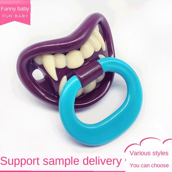

new vampire maternal and infant products baby silicone nipple nipple funny pacifier silicone pacifier