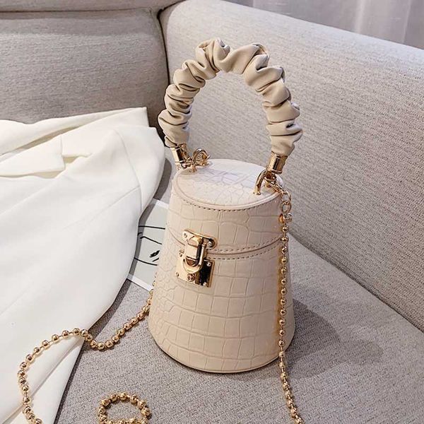 

new original design fashion stone pattern cylinder bag & elegant handbag shoulder bag crossbody width 12cm height 13cm