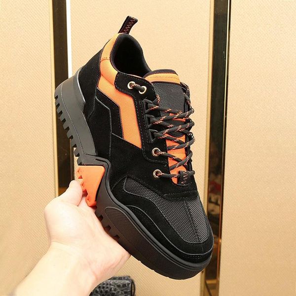 

пешеходные sneaker мужчины "; s обувь мода осень и зима комфортная открытый walking легкий lace -до повседневная обувь для mens luxury sh, Black