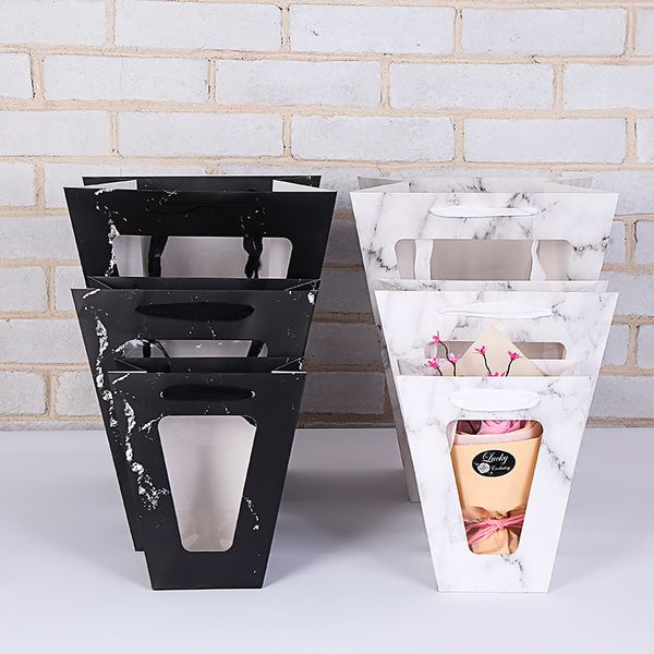 

creative ladder shaped gift boxes marbling style candy boxes wedding favors and gifts box event party supplies packaging cases