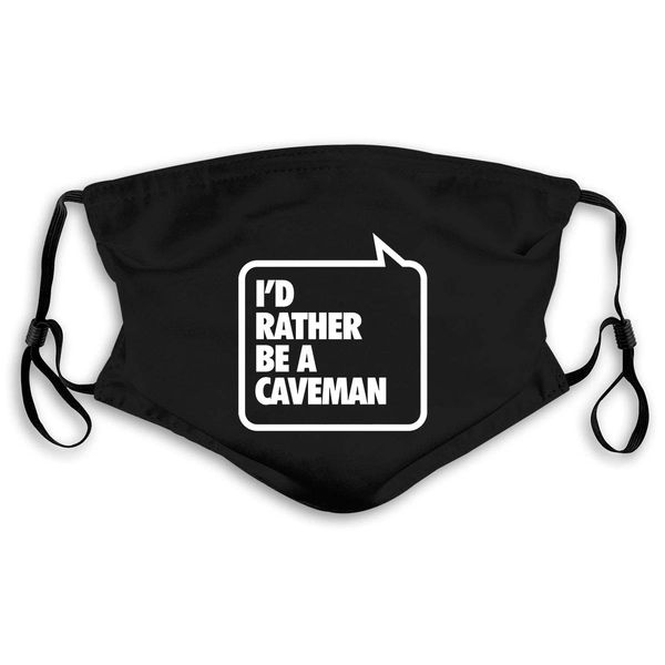 

id rather be пещерного mens смешной спелеотуризм прохладным среднего возраста маска женщина kids pm25 fetmw