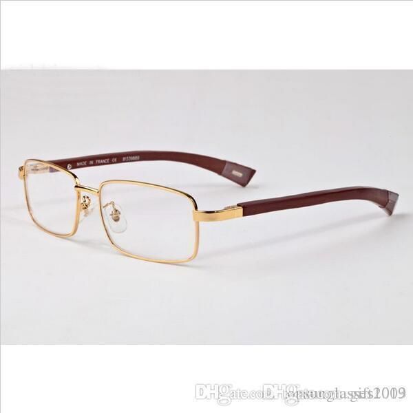 

wood sunglasses for men 2019 brand designer half semi-rimless original wooden sunglasses for women oculos de sol masculino, White;black