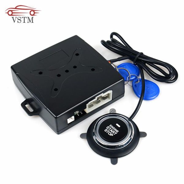 

auto car alarm one start sengine starline push button rfid lock ignition switch keyless entry starter antitheft system