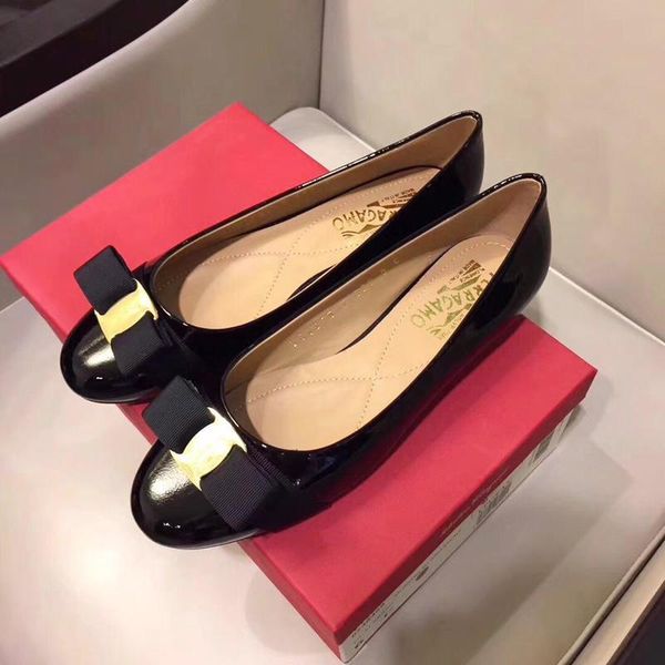 

2020 womens pumps fashion spring summer shoes round toe casual shoes lady party work walking pump varina ballet flat pompe da donna w #21, Black