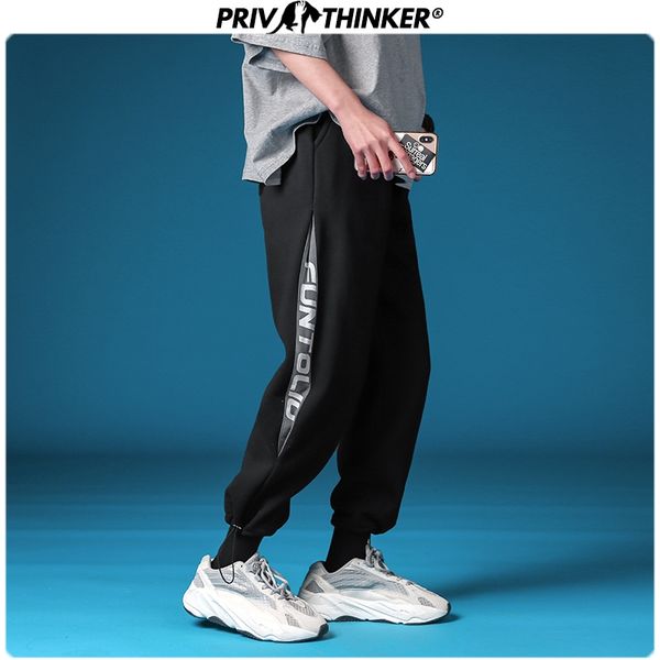 

мужчины весна лето hip hop joggers 2020 красочные шаровары mens casual letter print мужской шаровары одежда, Black