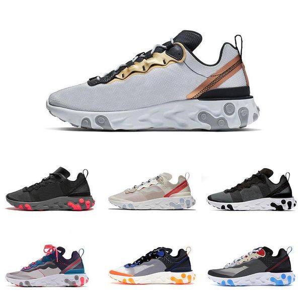 

2019 87 55 react element undercover x upcoming designer sports men women navy blue sneakers outdoor shoes
