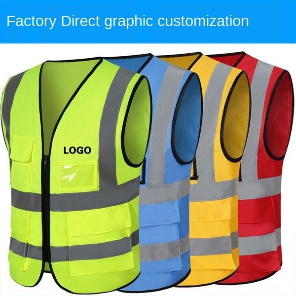 

reflective traffic construction safety reflective vestprinting vest traffic construction safety vest printing, Black;white