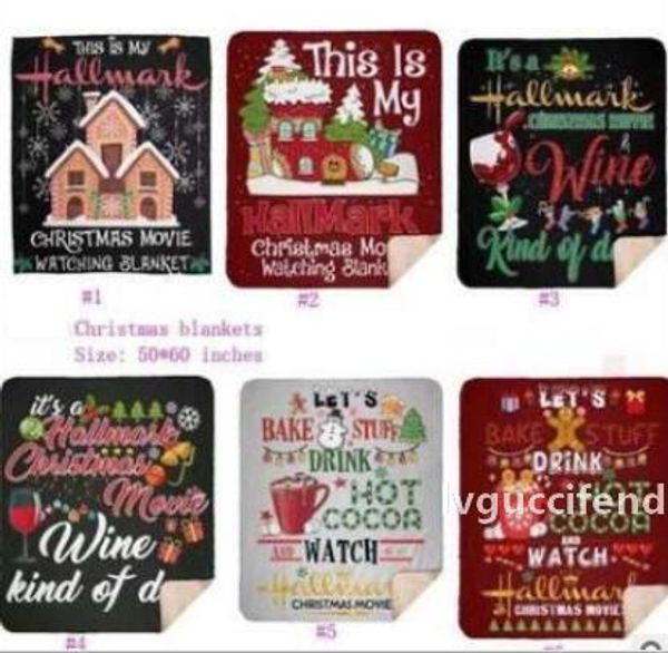 

christmas blanket winter wearable hooded blankets for kids and adults warm decoration soft bed home throw sofa blanket outdoor gadget lxl481