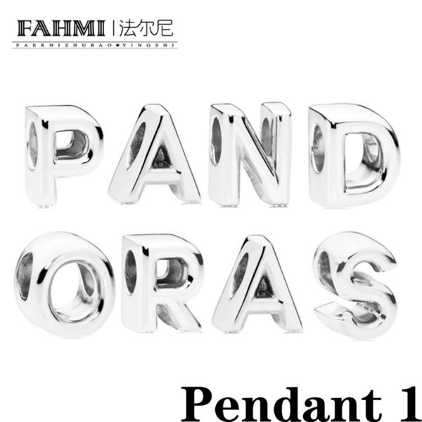 

fahmi 2020 spring authentic original 925 sterling silver charm bead pendant spacer clip charms rose gold fit bracelets womens diy jewelry
