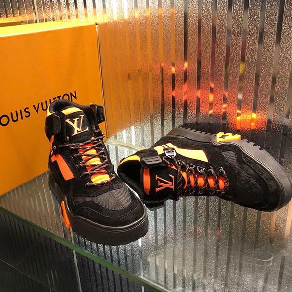 

new arrival hiking ankle boot men 's shoes breathable outdoor walking sports footwears high lace -up casual men shoes zapatos de h