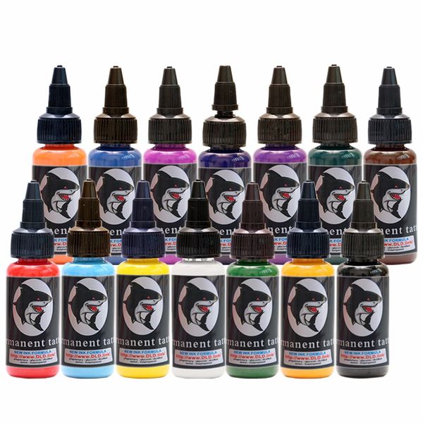 

permanent makeup pigment color tattoo ink kit 14 colors micropigment makeup bloodline tattoo pigment set 30ml supplies