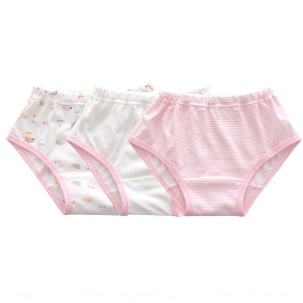 

iodyh girls' boxer underpants underwear underpants pure cotton female baby striped briefs 3 pieces of medium and large children's, Camo