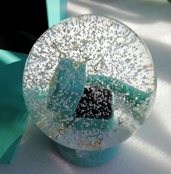 

new vip gift snow globe with ring box inside 2020 proposal ring snow crystal ball for birthday novelty christmas