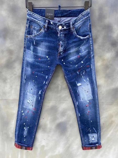 

xz700261 fashion men's jeans 2020 runway european design party style men's clothing, Blue