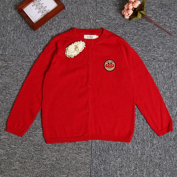 

esib3 season new knitted cardigan bread children's superman pattern thin season new knitted cardigan coat sweaterbread sweater children, Blue