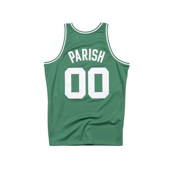 

stitched classic retro jersey robert parish mitchell and ness 1985-86 men women youth s-6xl basketball jerseys, Black;red