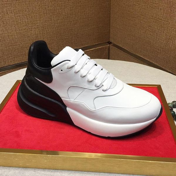 

oversized runner men 's shoes fast delivery autumn and winter design shoes lace -up sports mens shoes chaussures pour hom, Black