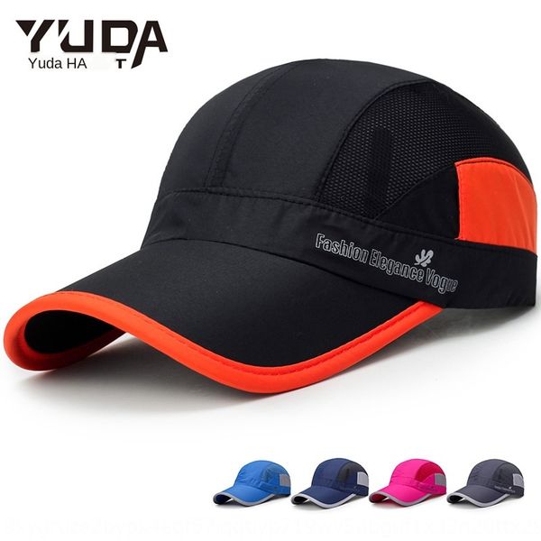 

korean style baseball baseball yeda men's and women's all-match cap color contrast quick drying cap letter hat, Blue;gray