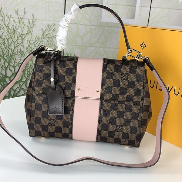 

new arrival women handbags drop ship vintage classic crossbody bag leather shoulder bags ladies plaid totes messenger bags