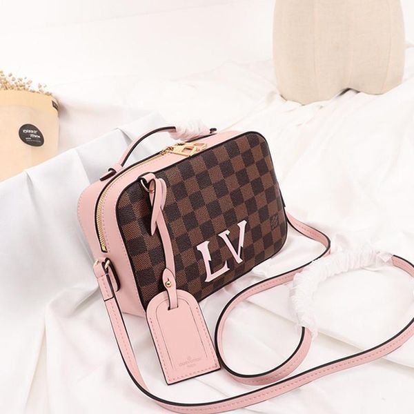 

new arrival women bags luxury designer totes bolsas vintage plaid zipper handbags leather fashion classic sac bandouli Ã¨re crossbody bag