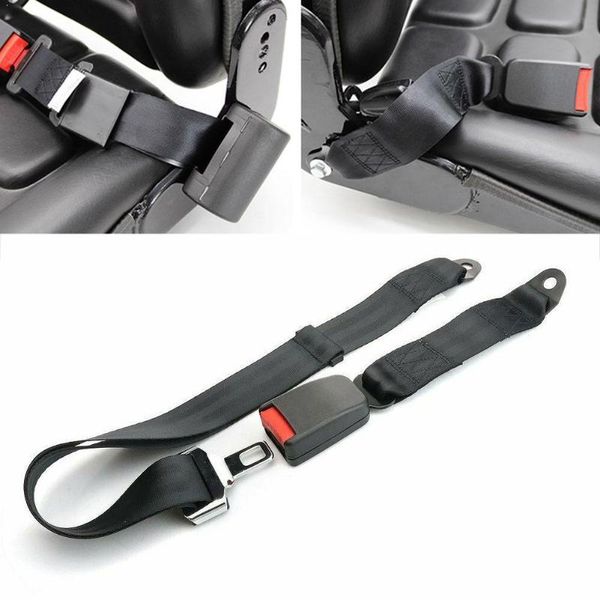 

универсальный ремень безопасности автомобиля регулируемая боковые вставки двухточечные безопасности black аксессуары пояс w5s7 авто грузовик