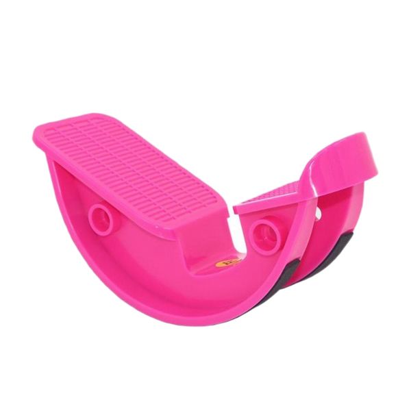

foot stretcher rocker ankle stretch board for achilles tendinitis muscle calf stretch yoga fitness sports massage pedal(rose red