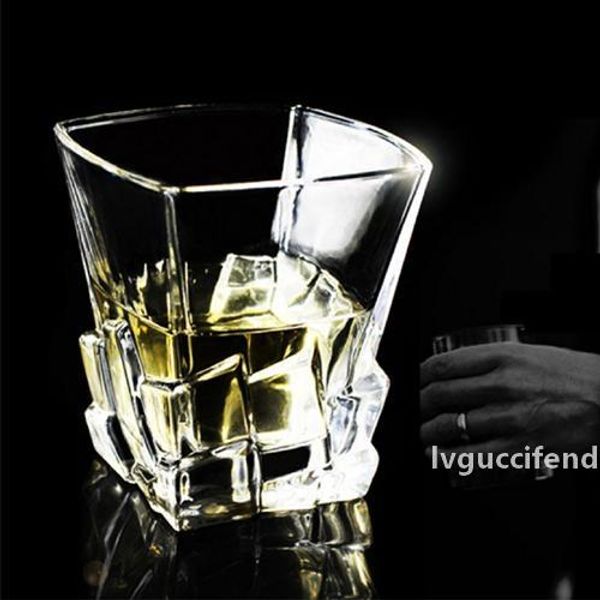 

transparent wine glass beer whiskey lead-thickened liquor cup foreign wine cocktail tumbler rum scotch diamond water cup home glass