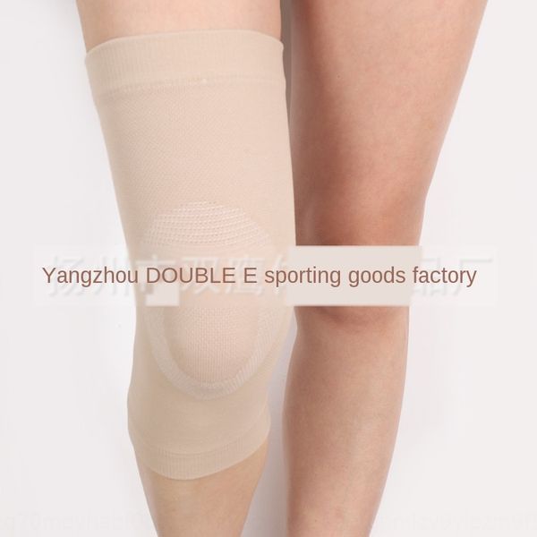 

otdzy summer thin knee pads seamless running fitness breathable air conditioning men's and women's stretch joint air conditioning, Black;gray