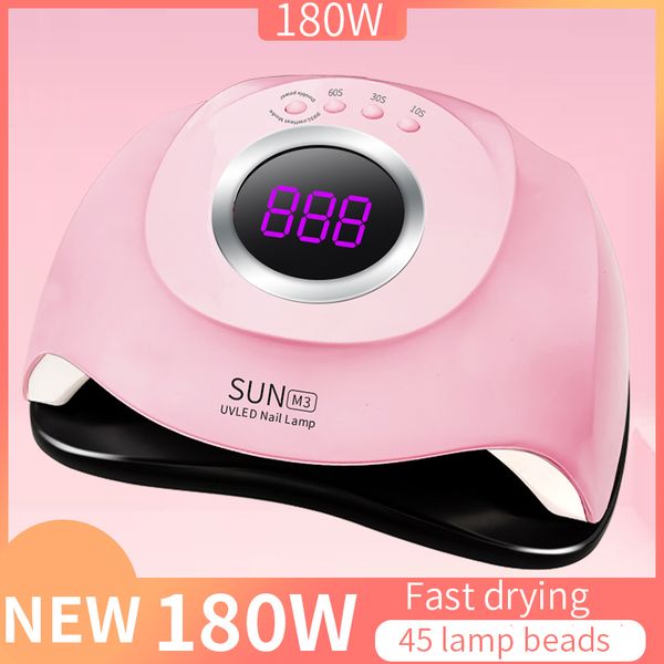 

180w four-speed intelligent induction ptherapy lamp nail extension nail polish baking light therapy lamp maquillaje
