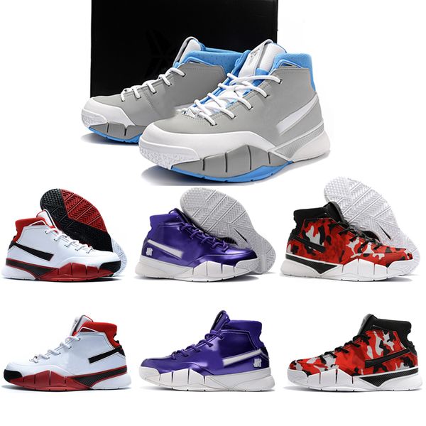 

first generation men basketball shoes light gray black red purple outdoor track and field basketball sneakers 40-45