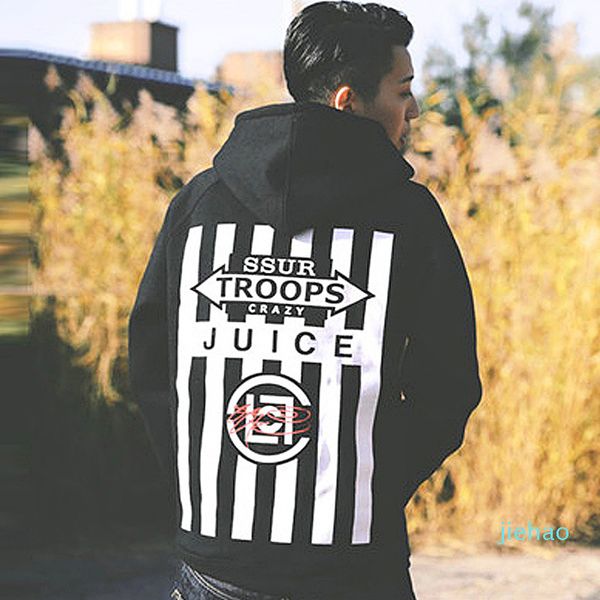 

fashion- male and female europe and america trend chewing gum letter printing hoodie fashion plus velvet hip hop pullover, Black