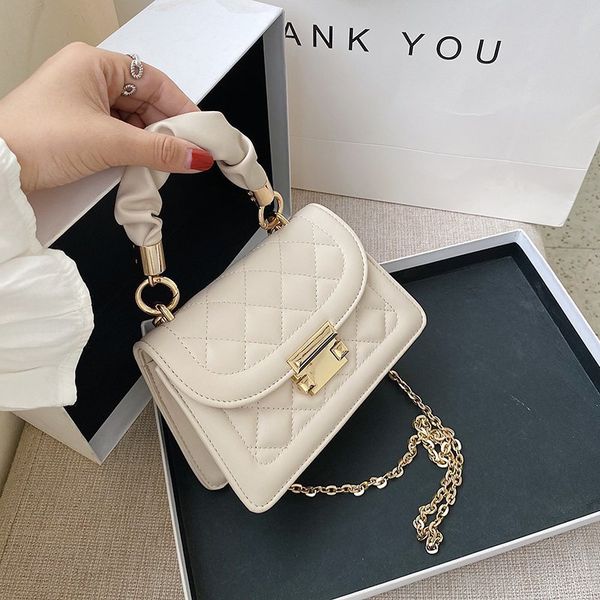 

folding handle stone patent white crossbody bags for women 2020 small handbag small bag pu leather hand bag ladies designer bags