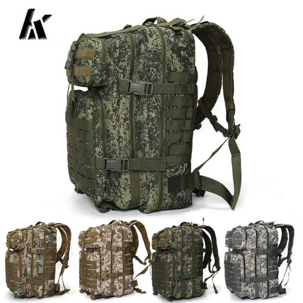 

camouflage backpack, attack tactics bag, camouflage mountaineering bag, outdoor sports large-capacity backpack
