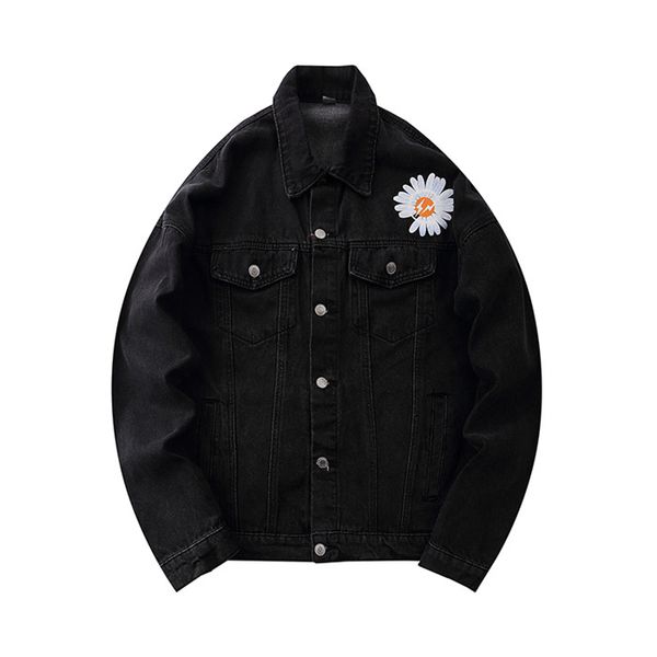 

wholesale-famous mens denim jacket thin section men women casual coats fashion mens stylist jacket outerwear designer sweatshi, Black;brown